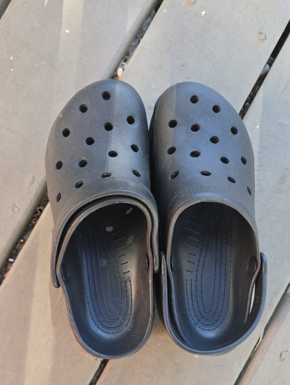 Classic Black Slip-On Mules